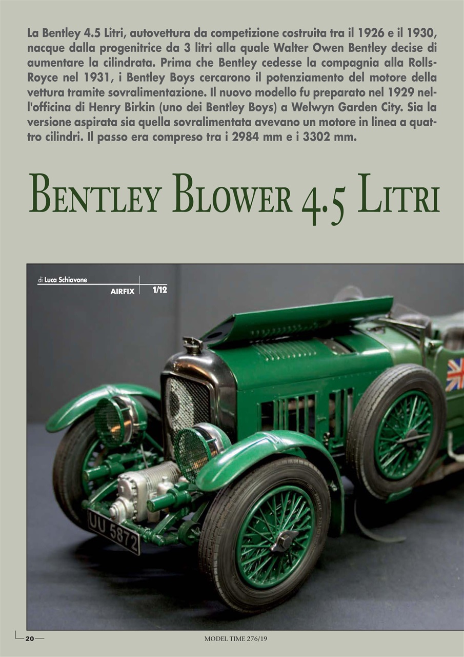 Model Time Preview Pages