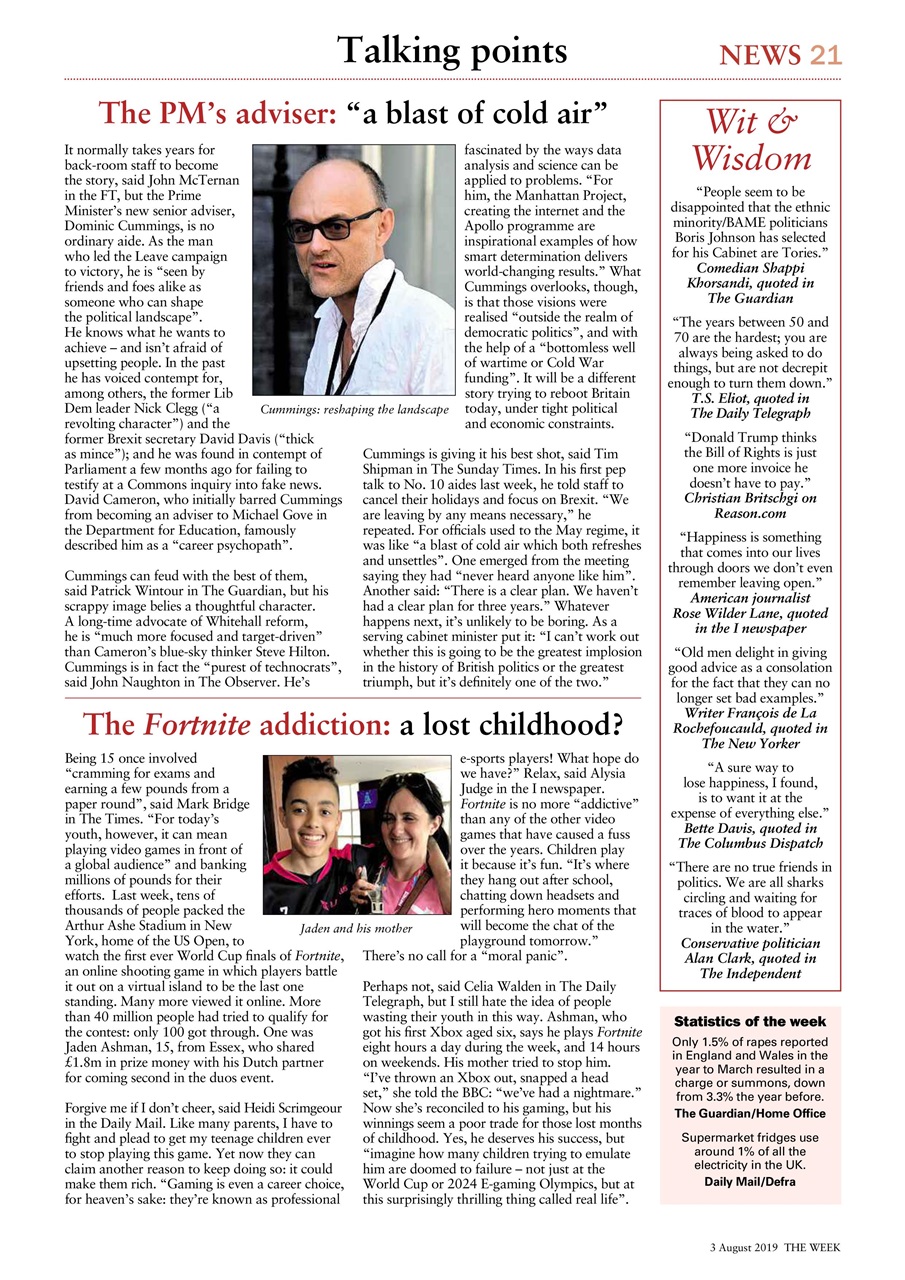 The Week Preview Pages