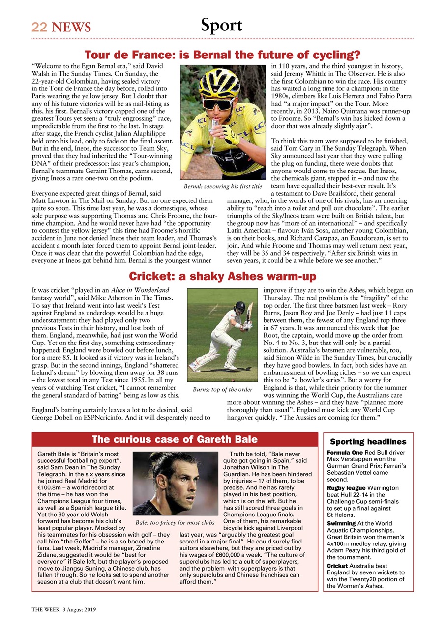 The Week Preview Pages