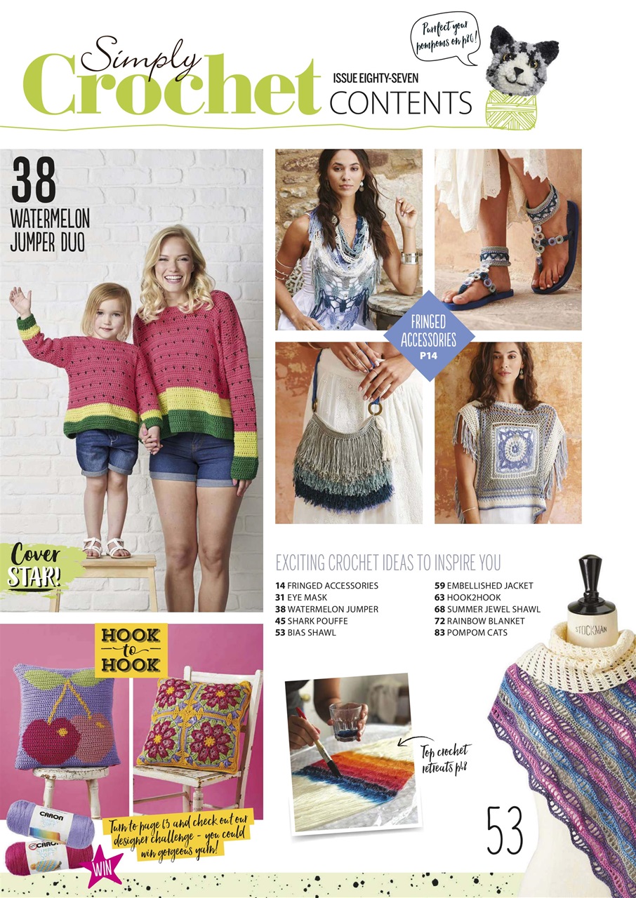 Simply Crochet Preview Pages