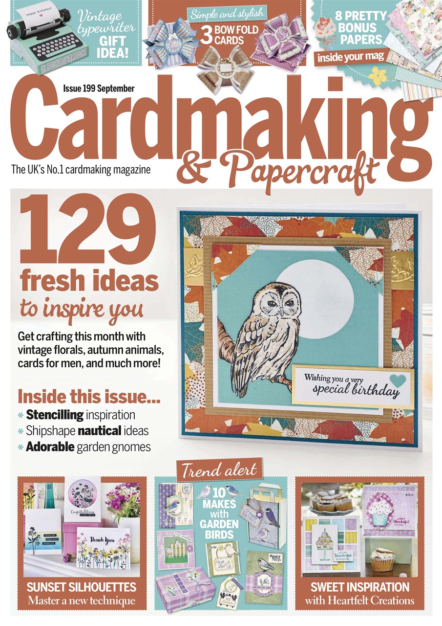 Cardmaking & Papercraft Preview Pages