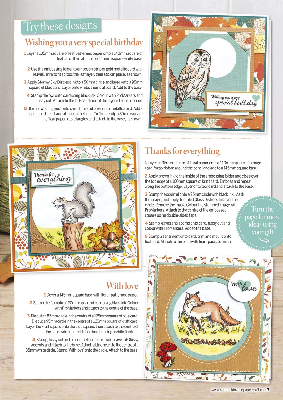 Cardmaking & Papercraft Preview Pages