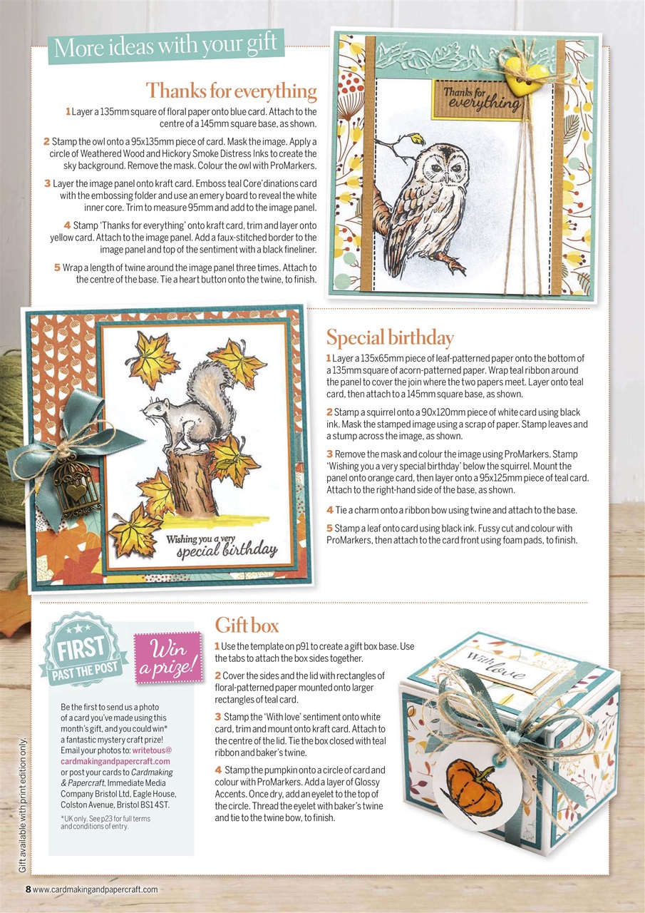 Cardmaking & Papercraft Preview Pages