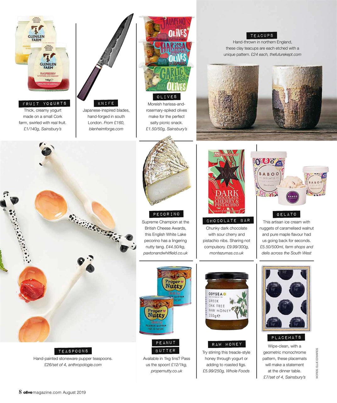 Olive Magazine Preview Pages