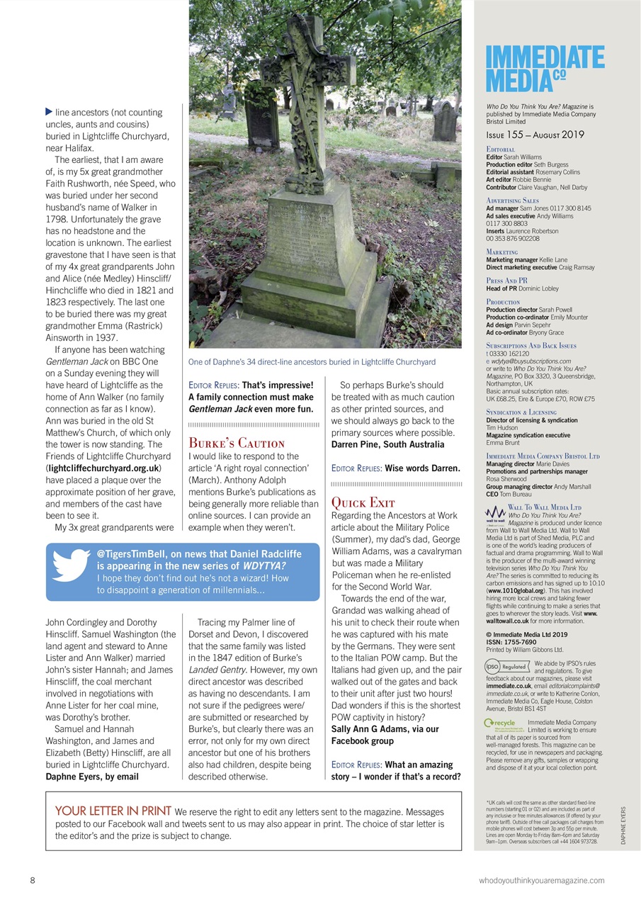 Who Do You Think You Are? Preview Pages