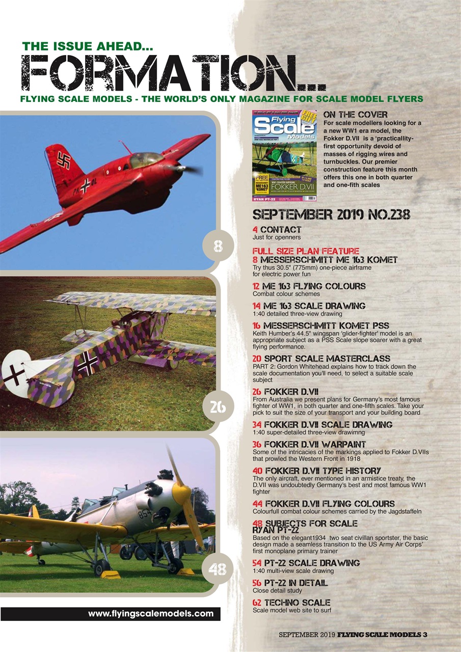 Radio Control Model Flyer Preview Pages