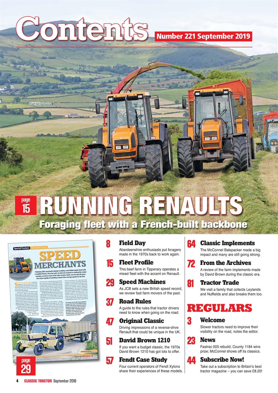 Classic Tractor Preview Pages