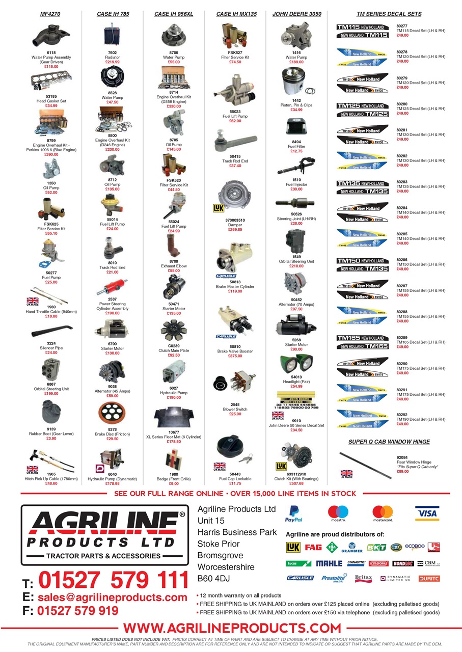 Classic Tractor Preview Pages