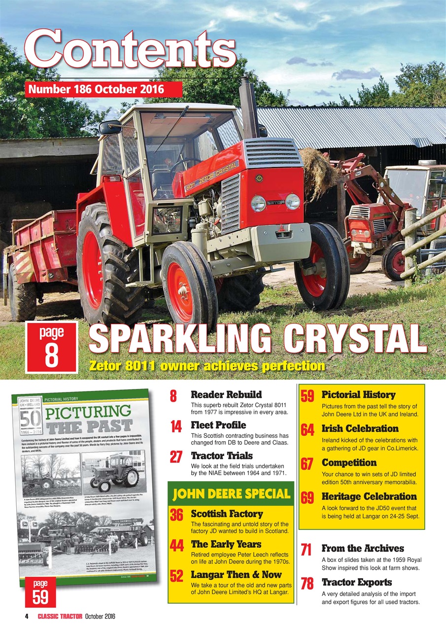 Classic Tractor Preview Pages