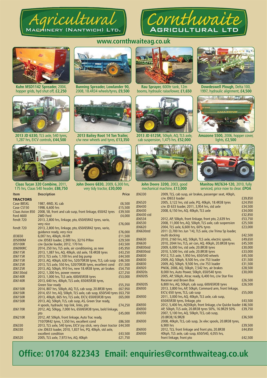 Classic Tractor Preview Pages