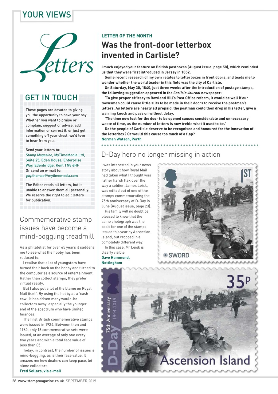 Stamp Magazine Preview Pages