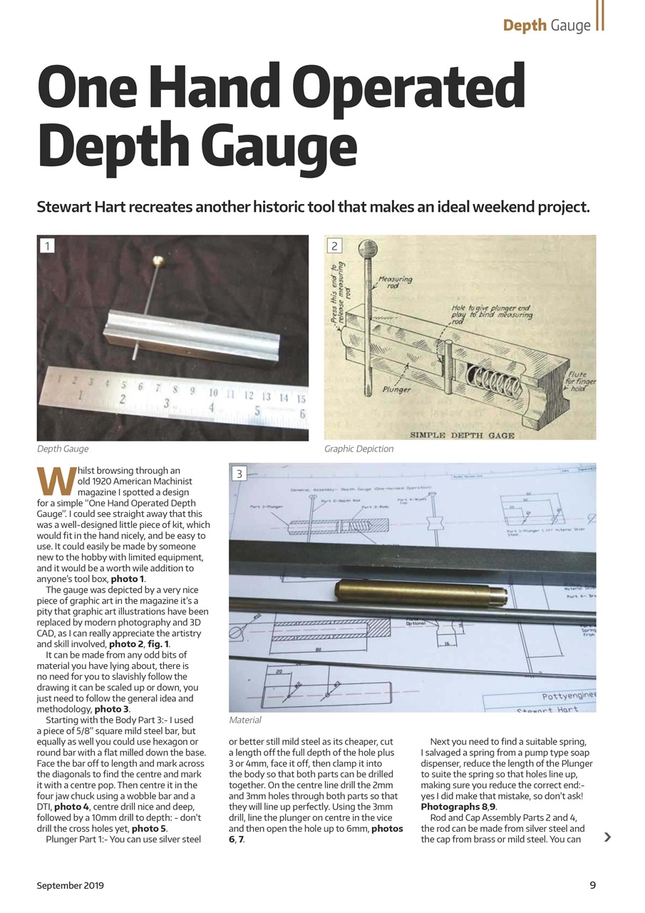 Model Engineer & Workshop Magazine Preview Pages