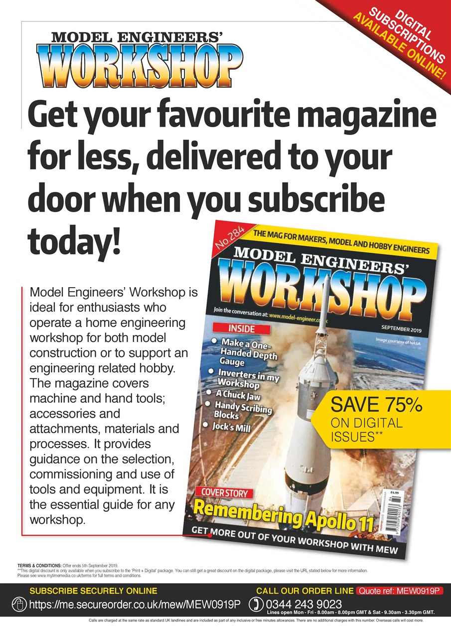 Model Engineer & Workshop Magazine Preview Pages