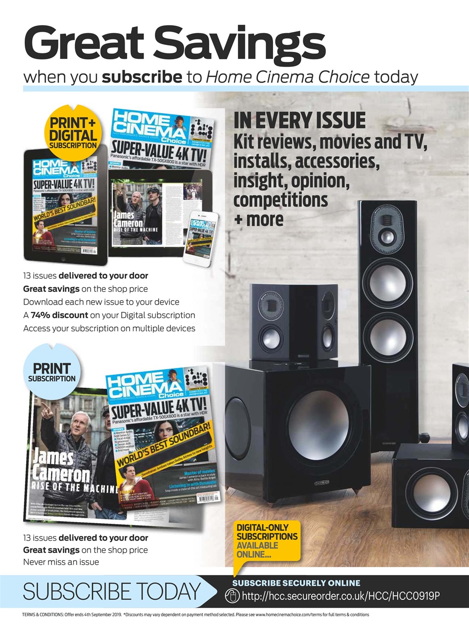 Home Cinema Choice Preview Pages