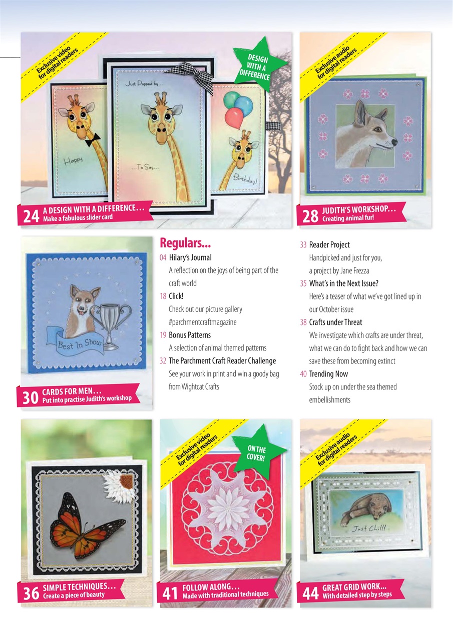 Parchment Craft Preview Pages