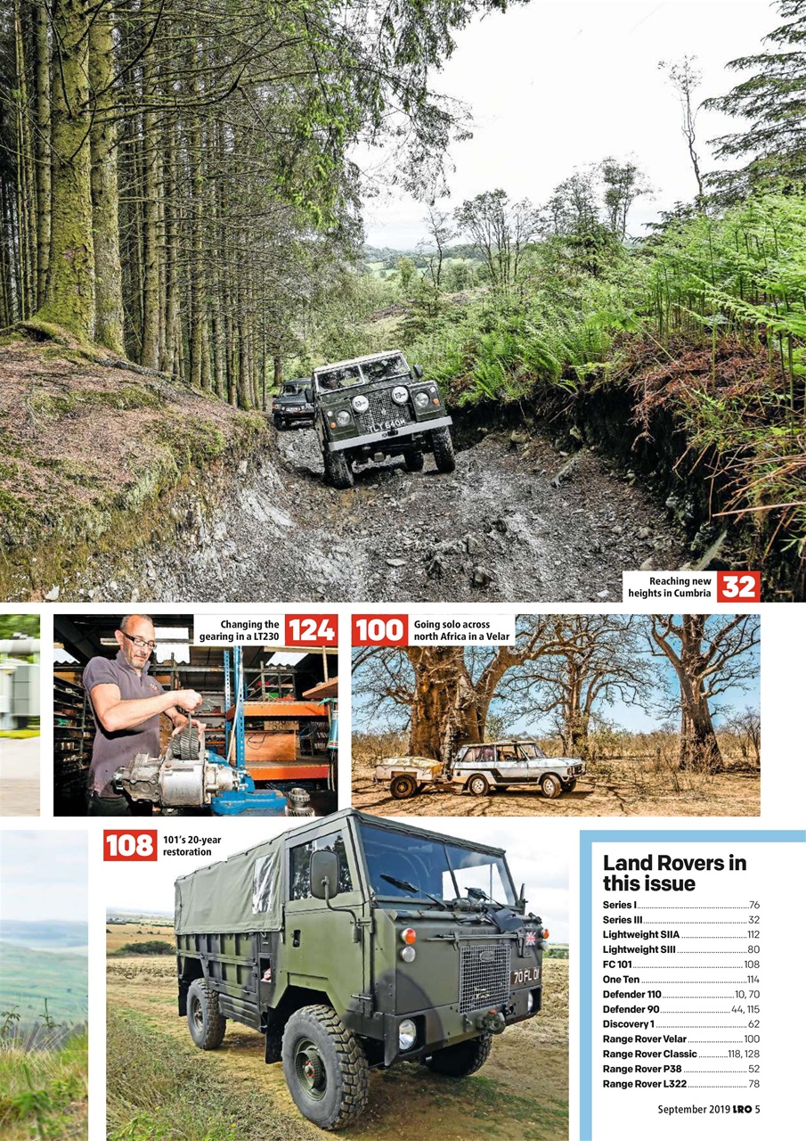 Land Rover Owner Preview Pages