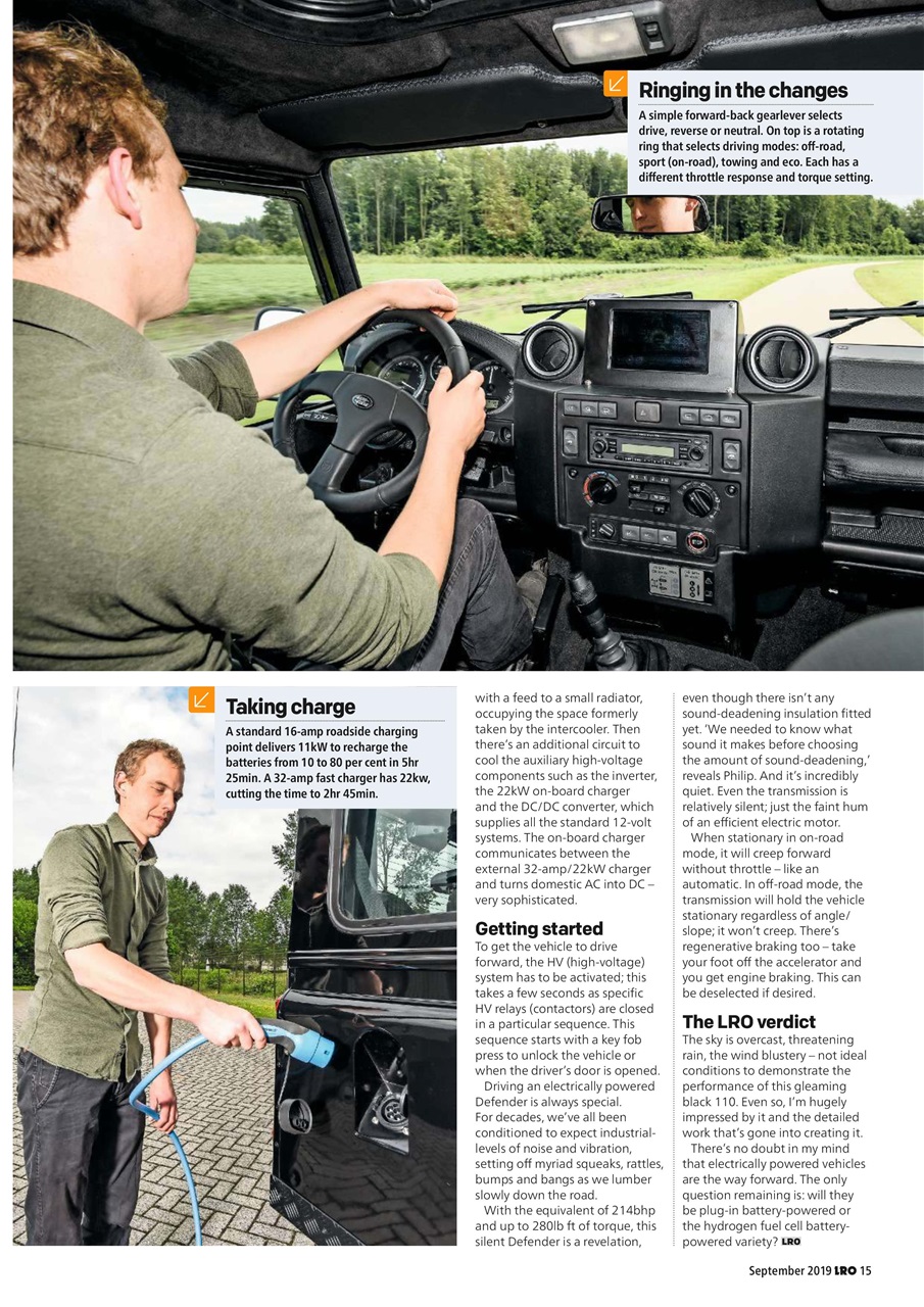 Land Rover Owner Preview Pages