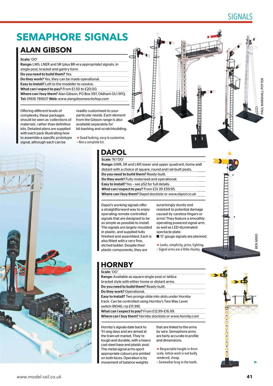 Model Rail Preview Pages