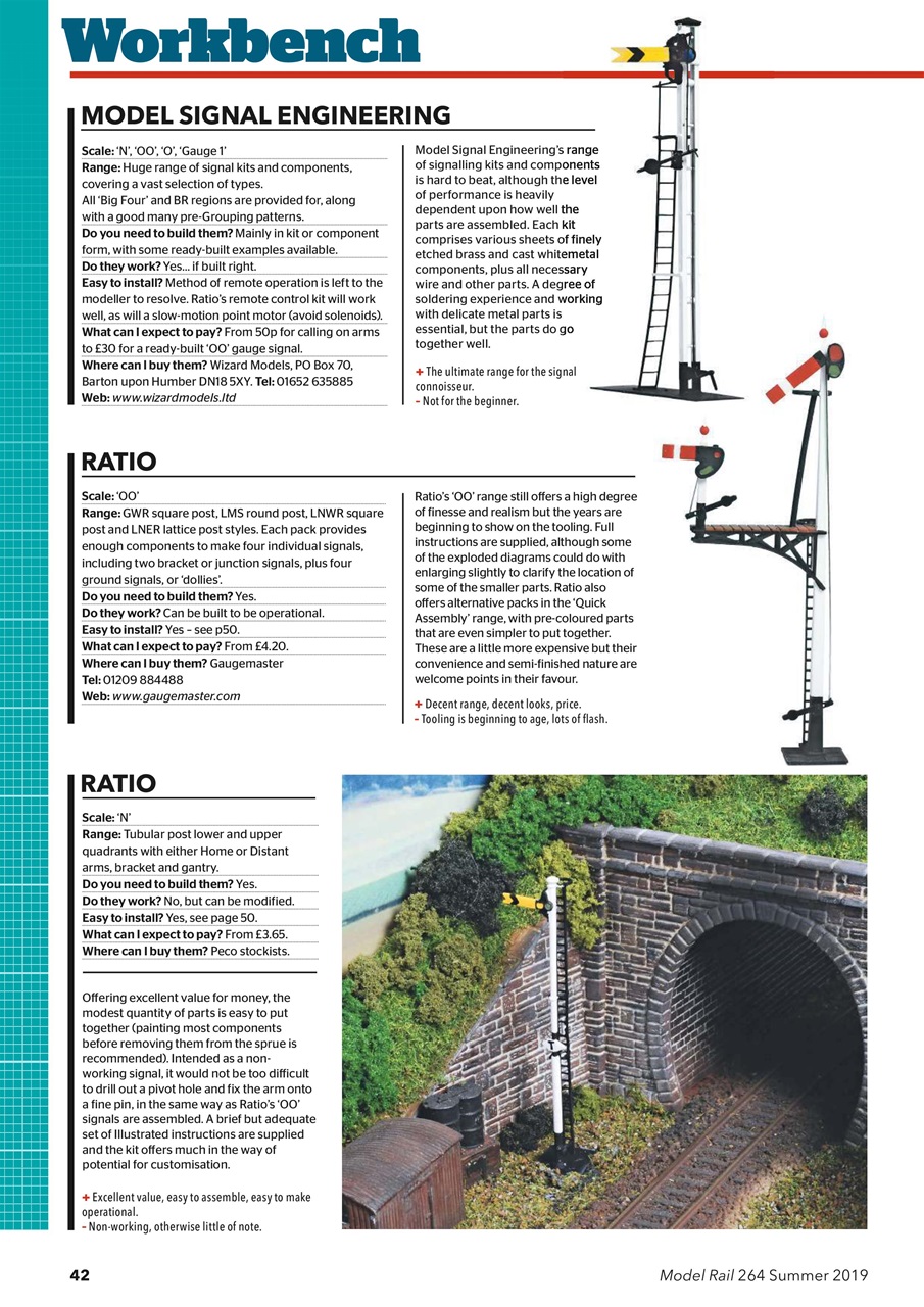 Model Rail Preview Pages