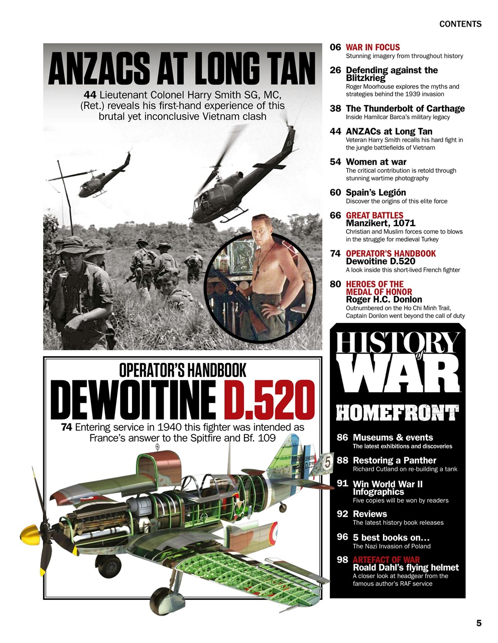 History of War Preview Pages