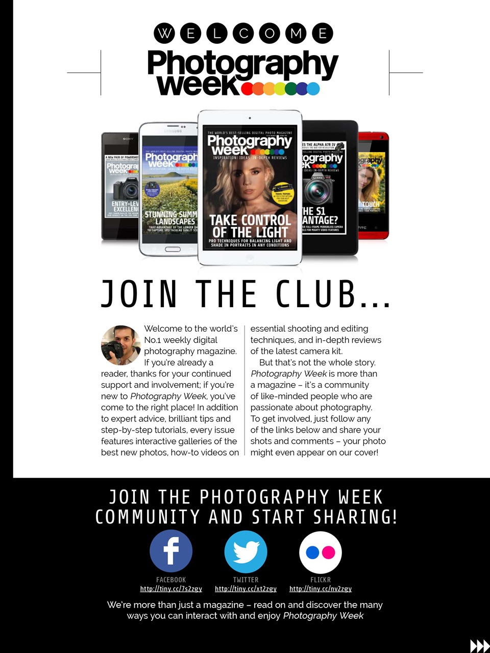 Photography Week Preview Pages