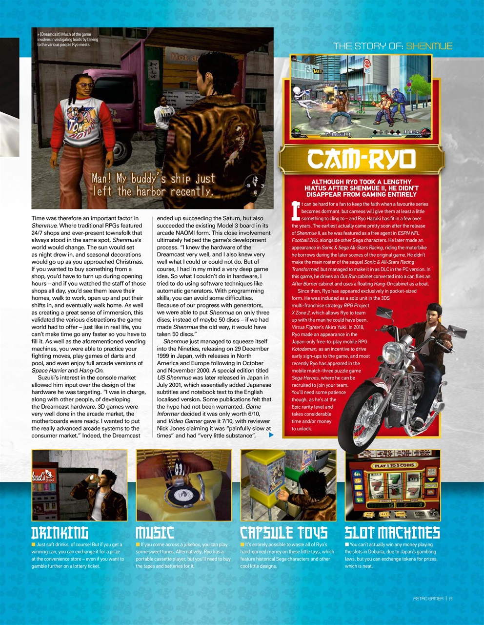 Retro Gamer Preview Pages