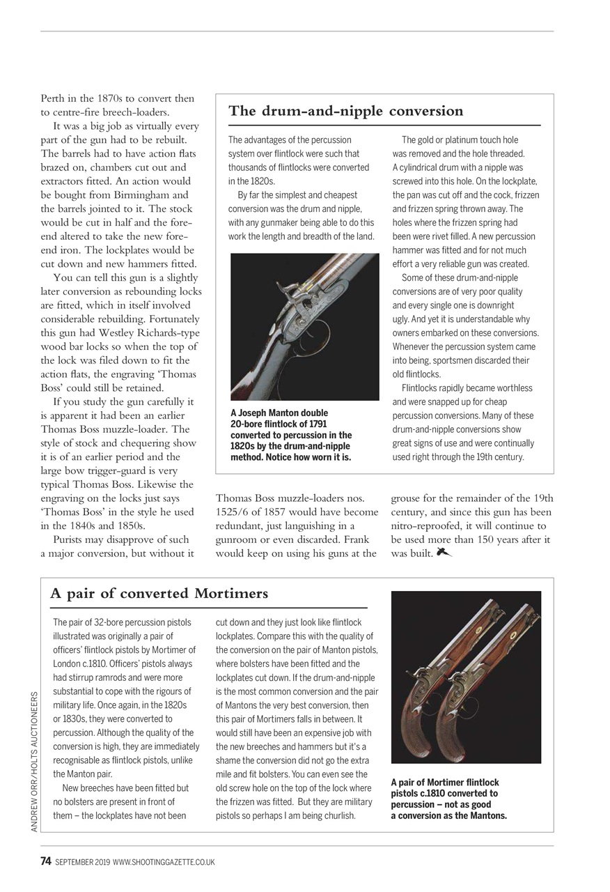 Shooting Gazette Preview Pages