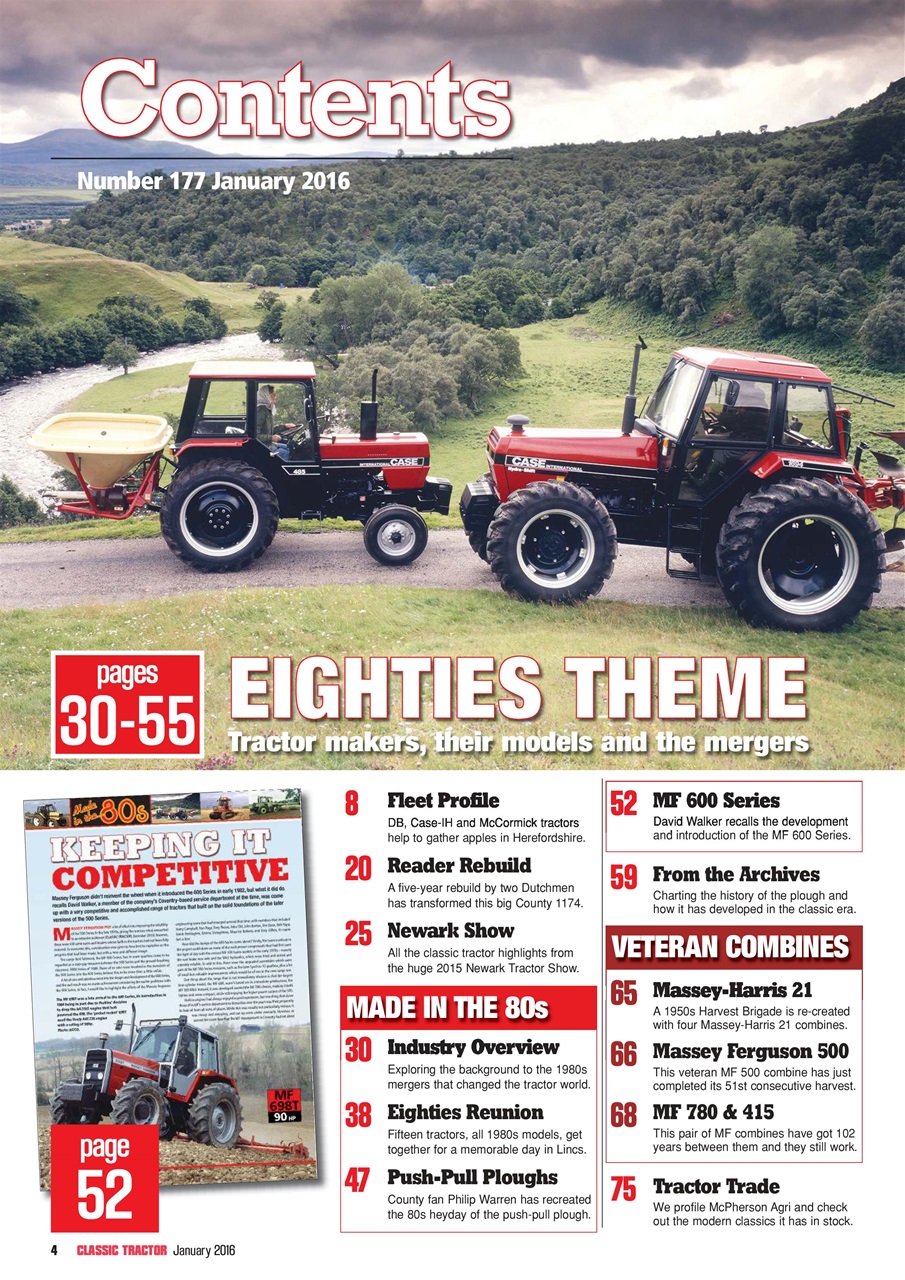 Classic Tractor Preview Pages