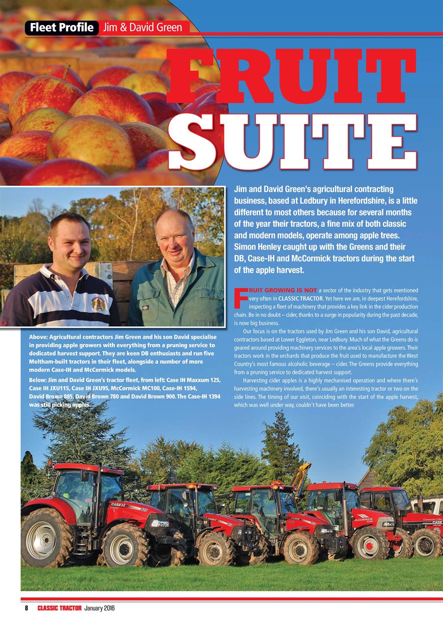 Classic Tractor Preview Pages