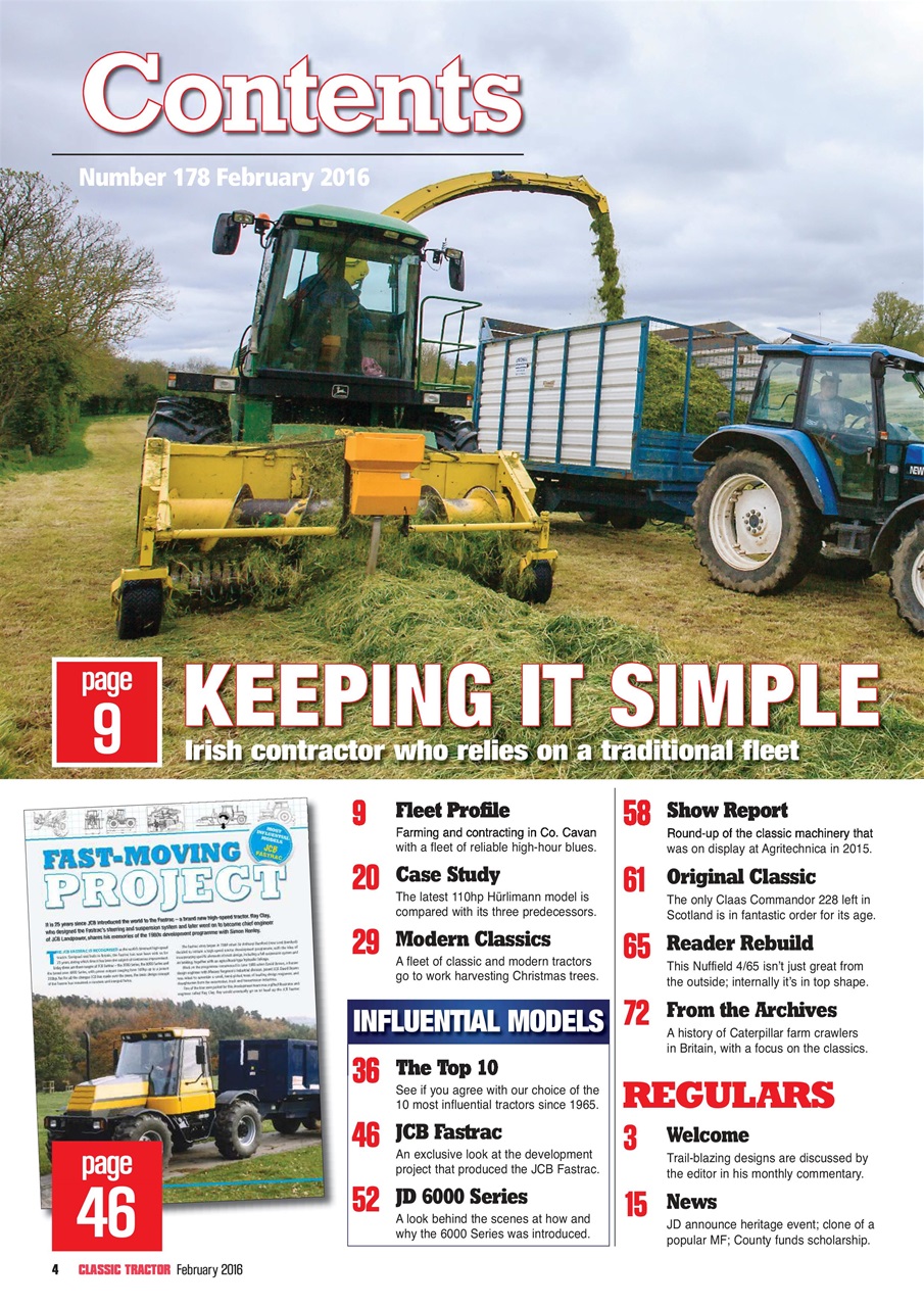 Classic Tractor Preview Pages