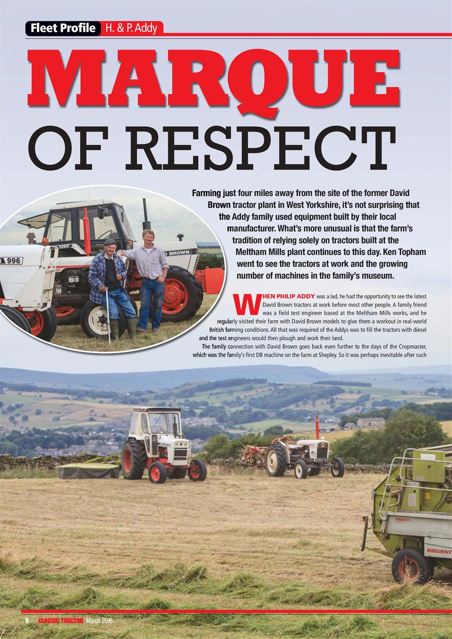 Classic Tractor Preview Pages