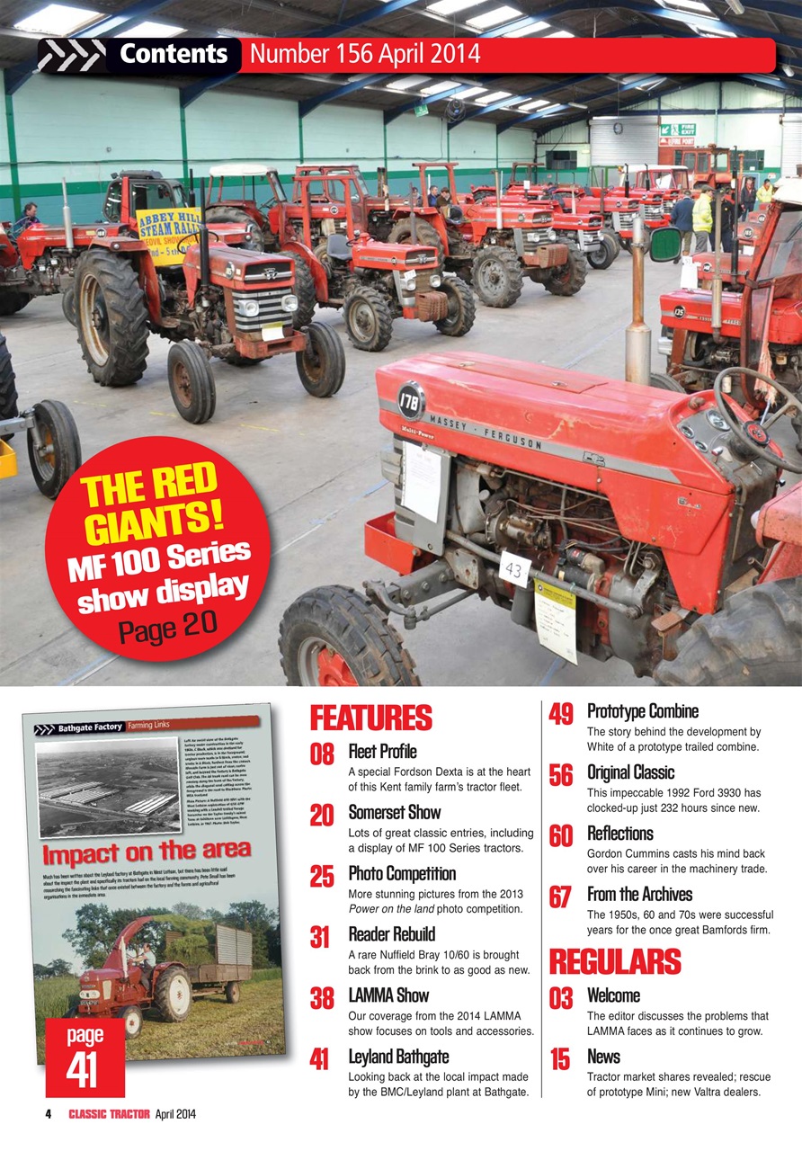 Classic Tractor Preview Pages