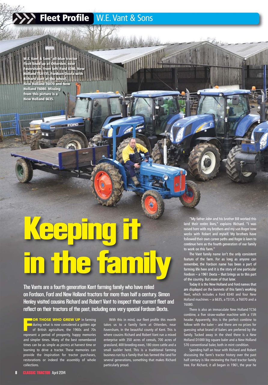 Classic Tractor Preview Pages