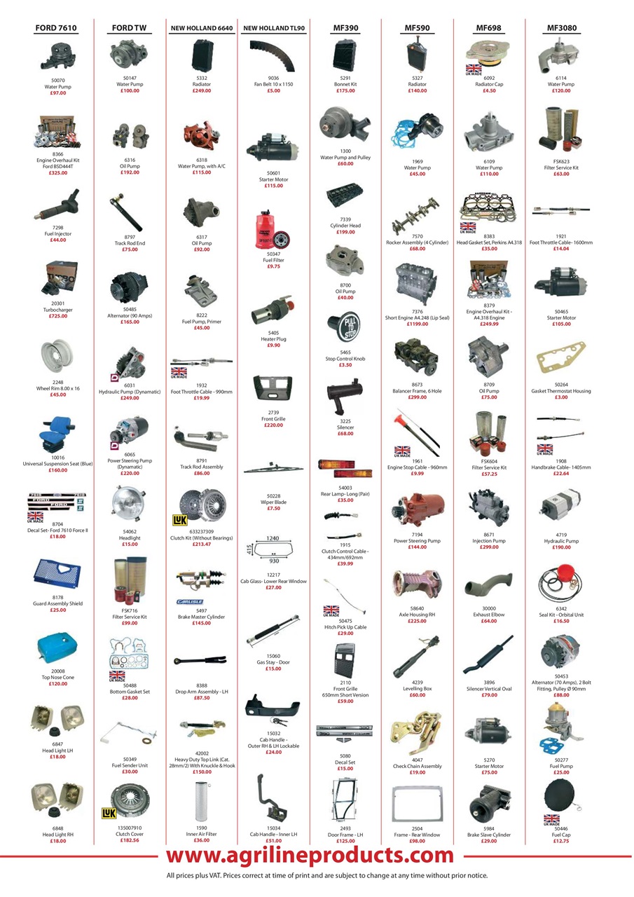Classic Tractor Preview Pages