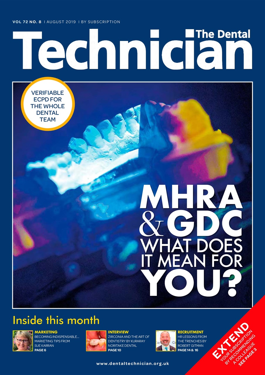 The Dental Technician Magazine Preview Pages