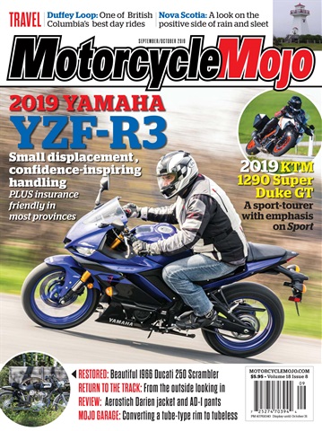 Motorcycle Mojo issue Sep/Oct 2019