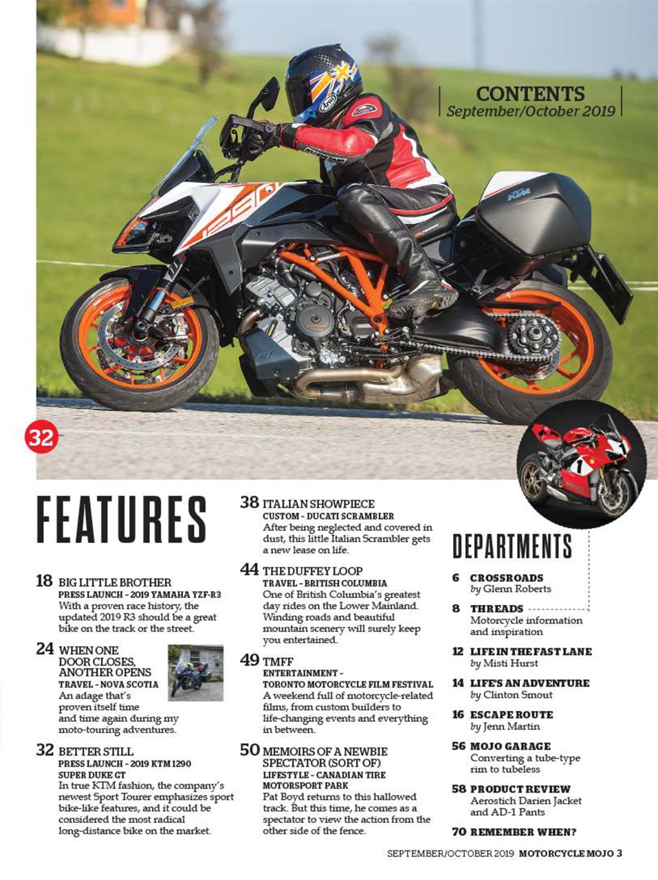 Motorcycle Mojo Preview Pages