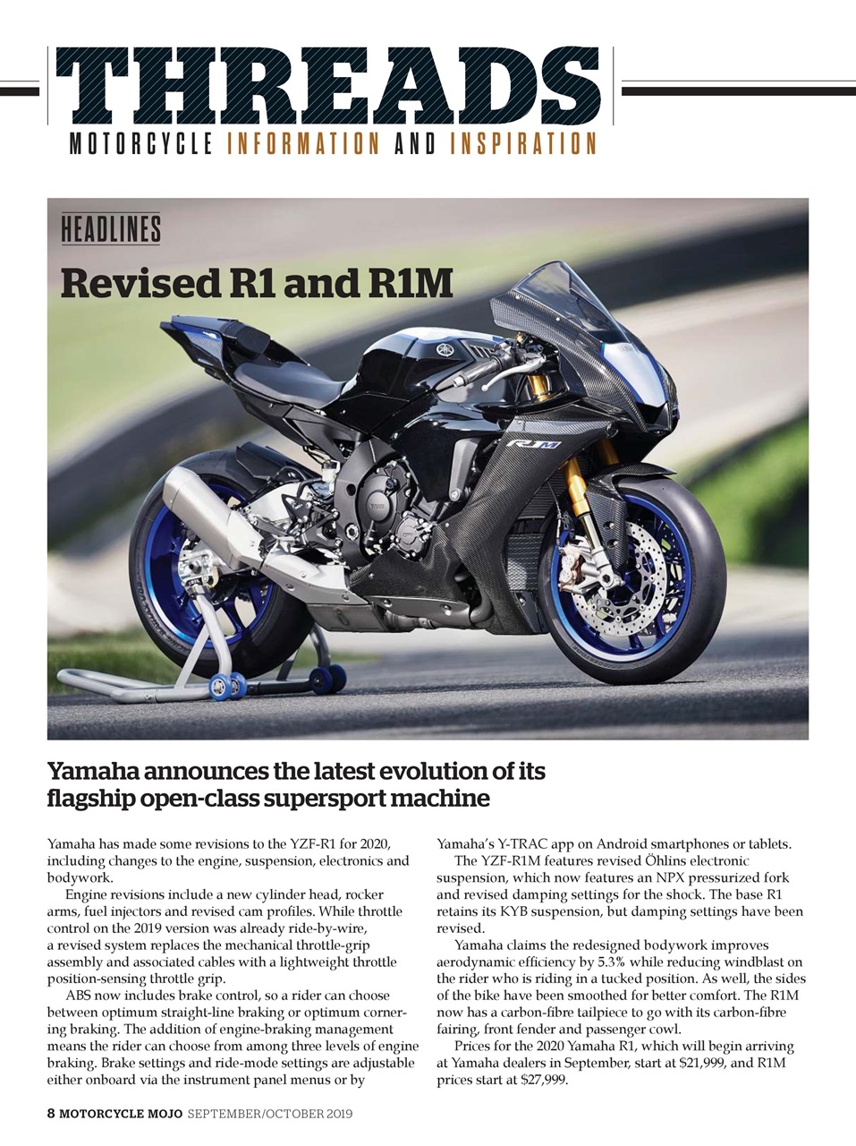 Motorcycle Mojo Preview Pages