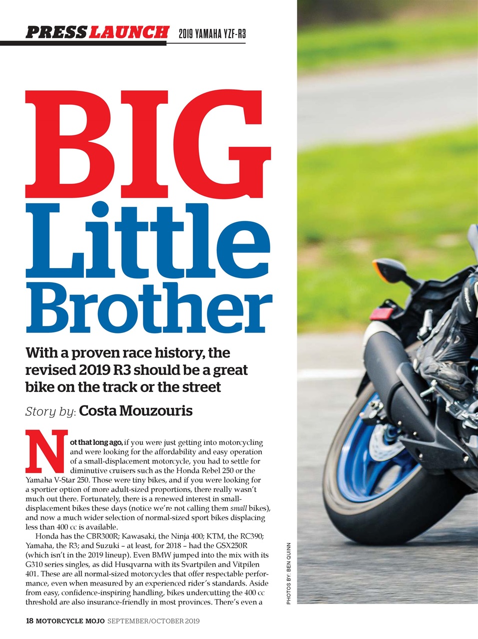Motorcycle Mojo Preview Pages