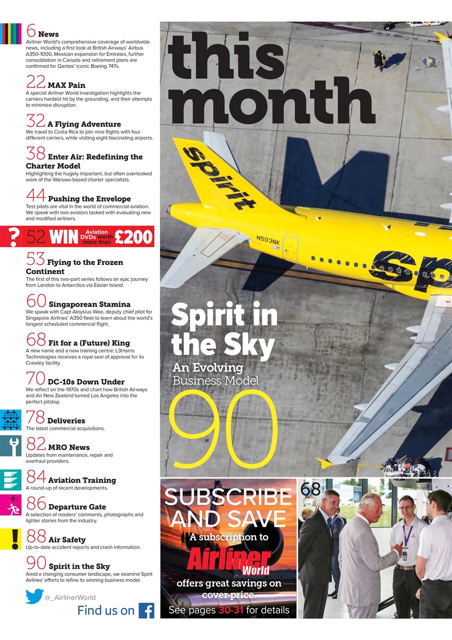 Airliner World Preview Pages