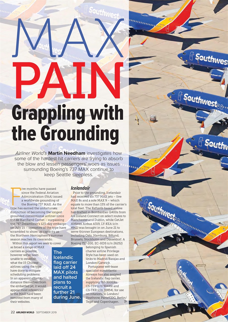 Airliner World Preview Pages