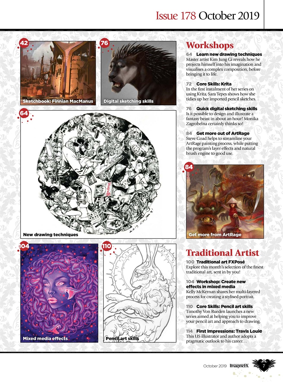 ImagineFX Preview Pages
