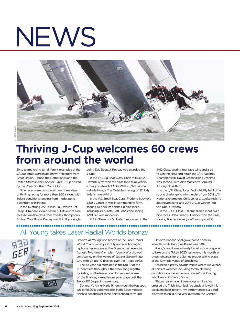 Yachts & Yachting Preview Pages