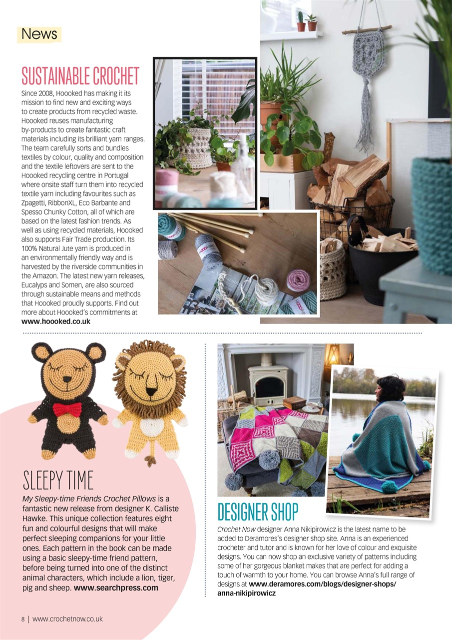 Crochet Now Magazine Preview Pages