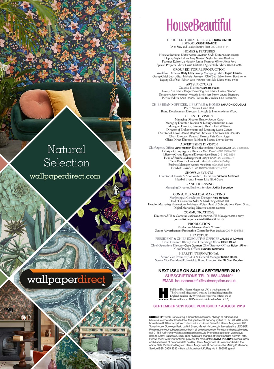 House Beautiful Preview Pages