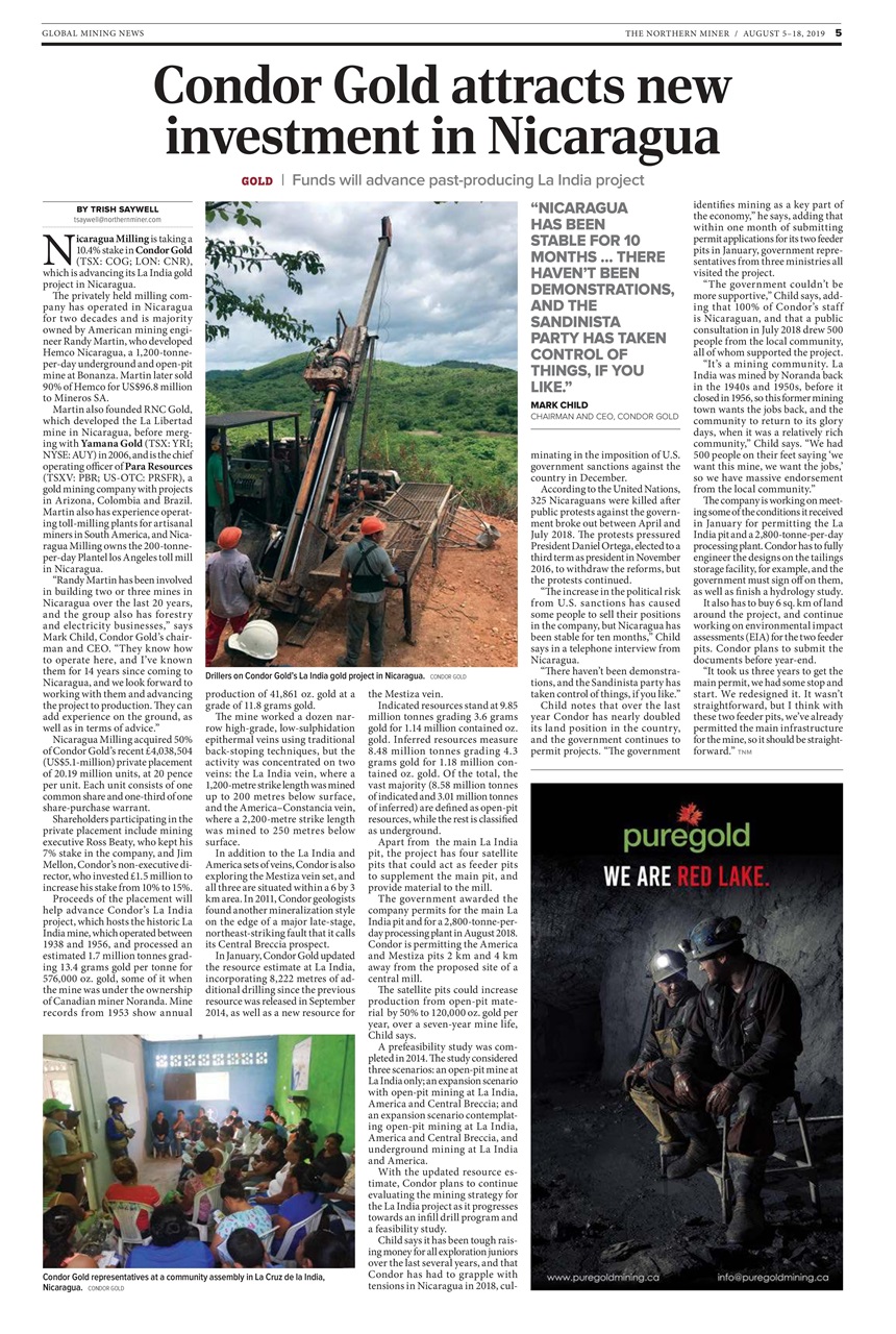 The Northern Miner Preview Pages