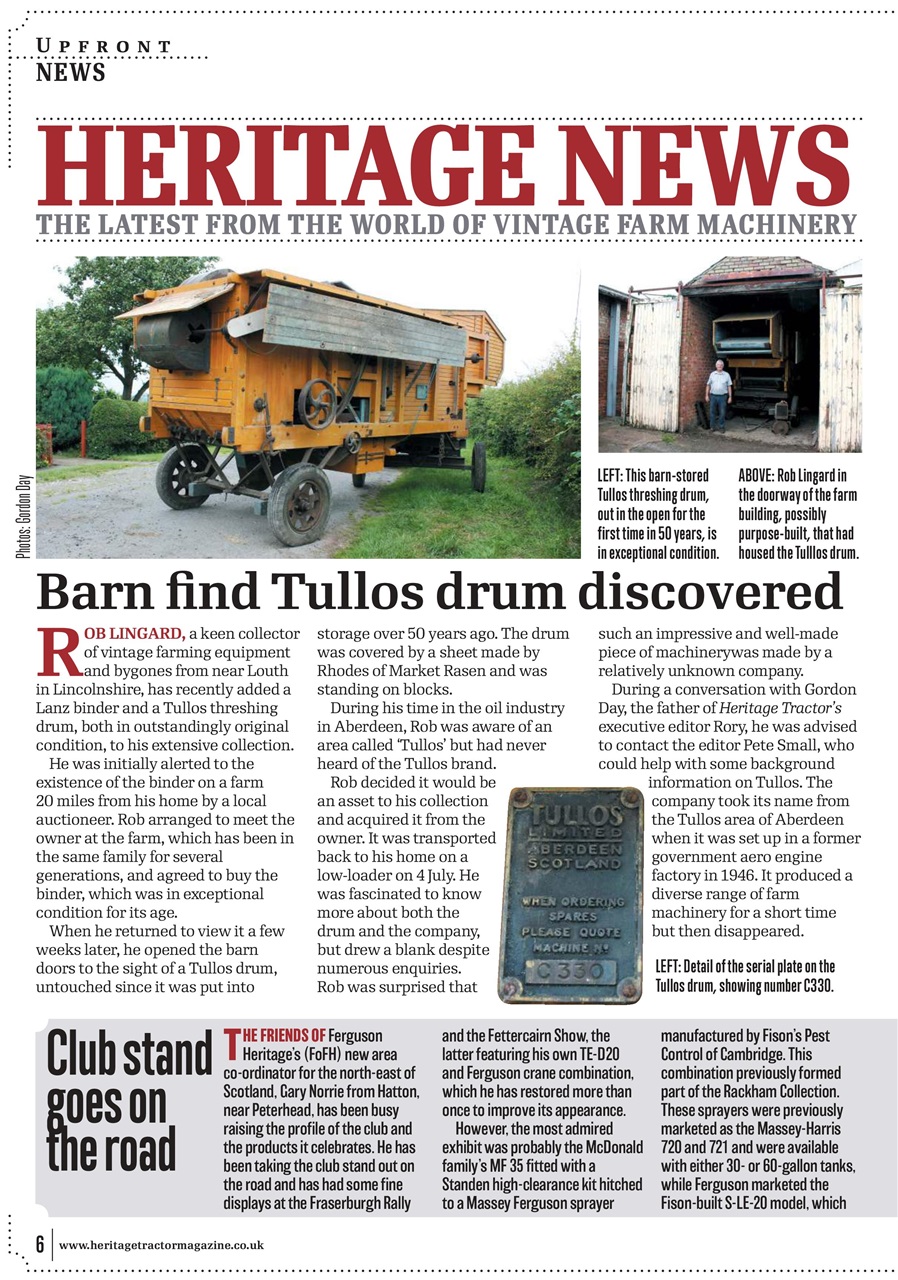 Classic Tractor Preview Pages