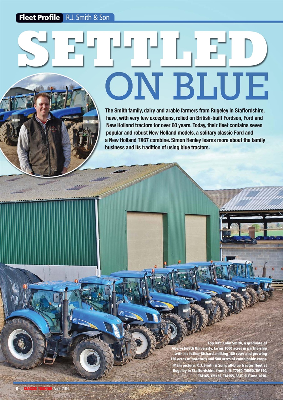 Classic Tractor Preview Pages