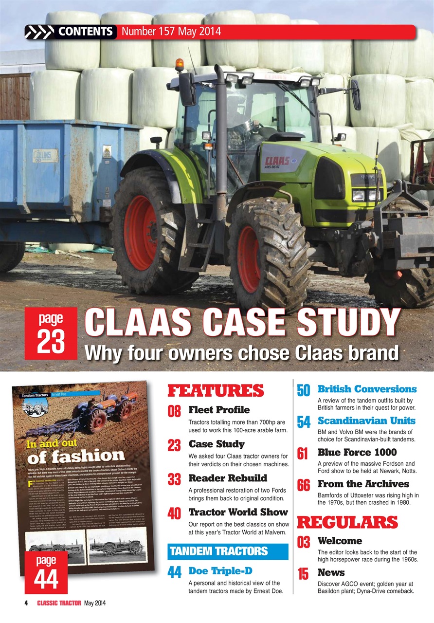 Classic Tractor Preview Pages