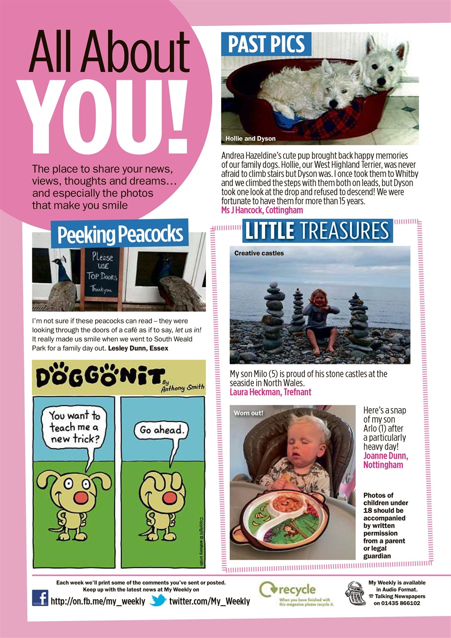 My Weekly Preview Pages